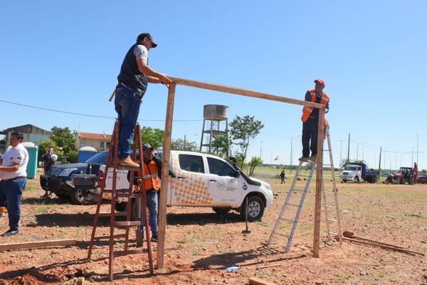 La SEN construye viviendas temporales para familias afectadas por incendio en la Chacarita - ADN Digital