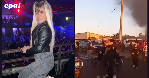 Influencer causa revuelo mientras se quemaban viviendas en la Costanera