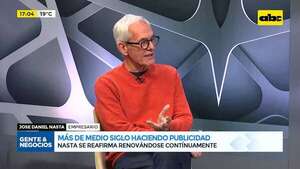 Más de medio siglo haciendo publicidad: Nasta se reafirma renovándose continuamente - Gente & Negocios - ABC Color