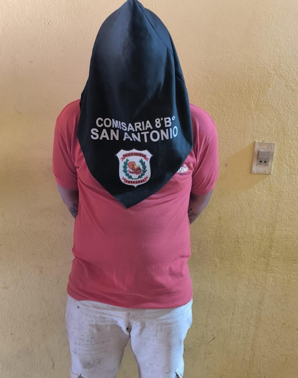 Aprehendido por agredir a su padre en el barrio San Antonio