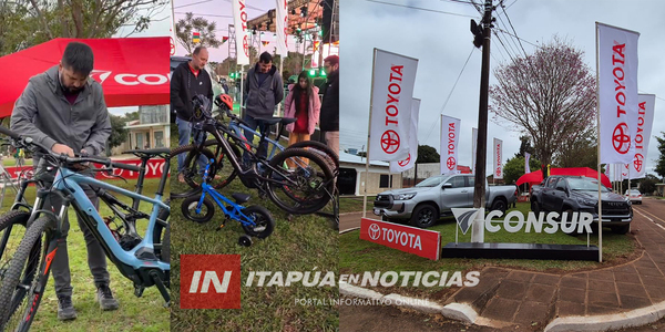 CONSUR BIKE PRESENTÓ BICICLETAS ELÉCTRICAS EN FRAM - Itapúa Noticias