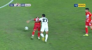 Versus / "Por intensidad..." Así analizó la APF la jugada del gol de Olimpia que todo Ameliano reclamó