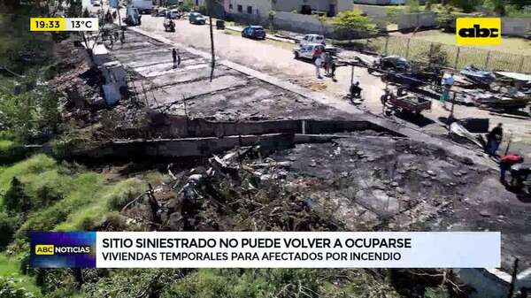 Incendio en la Costanera: sitio siniestrado no puede volver a ocuparse - ABC Noticias - ABC Color