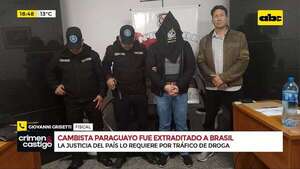 Cambista paraguayo es extraditado a Brasil: es requerido por tráfico de drogas - Crimen y castigo - ABC Color