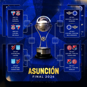 Libertad ya conoce días y horarios de su enfrentamiento ante Cruzeiro por Sudamericana - Megacadena - Diario Digital