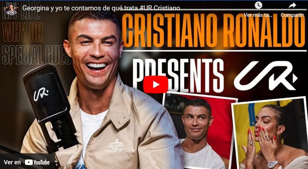 Cristiano Ronaldo se convierte en youtuber y rompe récords - Megacadena - Diario Digital