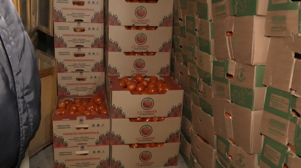 Incautan la mayor carga de tomate de contrabando cerca del Abasto - trece