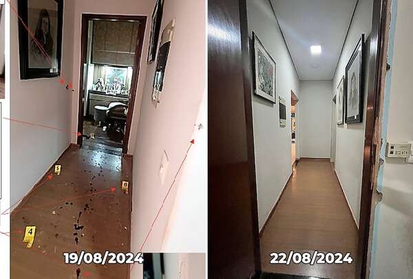 Pericia en casa de Lalo Gomes: fiscal admite que escena ya fue contaminada - Policiales - ABC Color