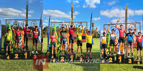 13 PODIOS PARA ITAPÚA EN EL NACIONAL DE CICLISMO EN NARANJAL - Itapúa Noticias