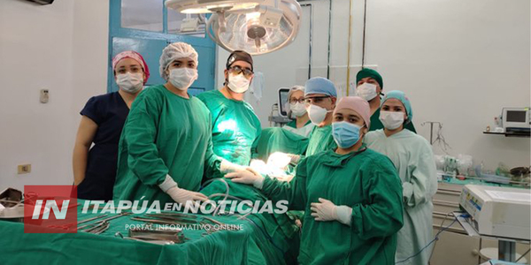 INNOVADORA CIRUGÍA ES REALIZADA CON ÉXITO EN EL INERAM - Itapúa Noticias