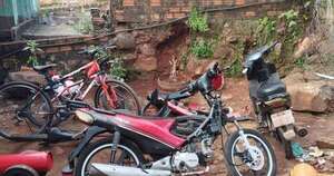 Diario HOY | Recuperan motos y objetos “reducidos” tras allanamiento de un aguantadero en CDE