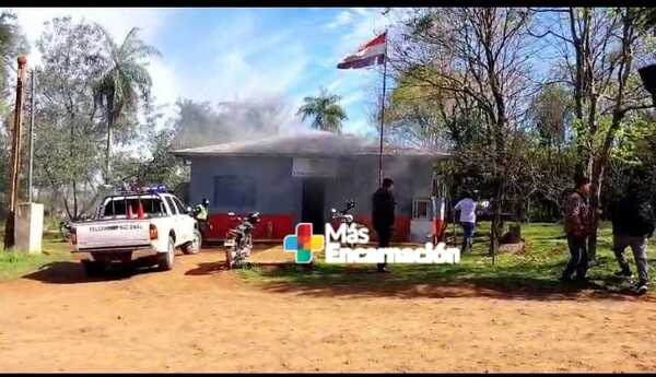 Detenido quemó el calabozo de la comisaría 51° de Cambyretá
