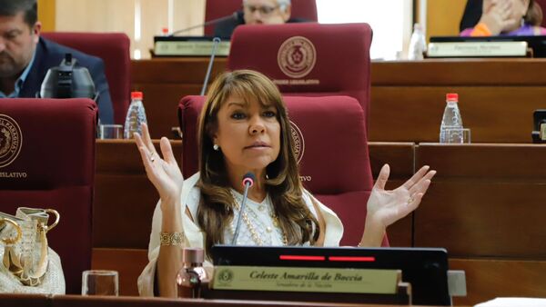 Bachi Núñez promete gestionar el vehículo blindado que pidió Celeste Amarilla