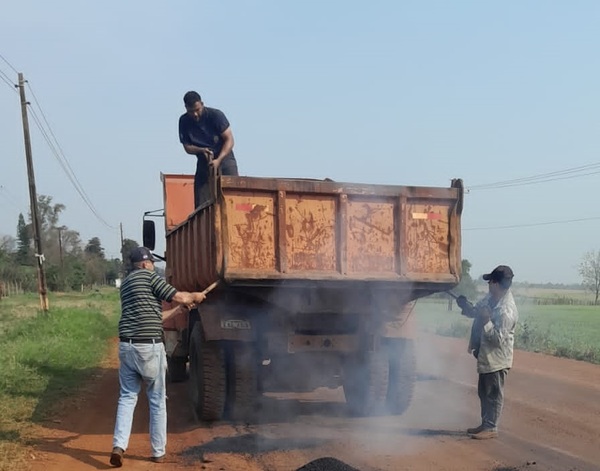 Se inician reparaciones en tramo clave para el transporte agrícola en Itapúa - .::Agencia IP::.