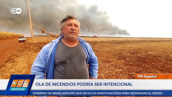 Video: El Gobierno de Brasil sospecha que la ola de incendios es intencional
