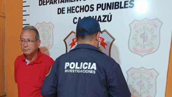 Caso ñembiso: Don Luis fue detenido y la fiscalía determinará si irá a prisión