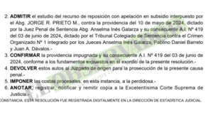 Cámara confirma fijación de juicio para Denilso Sánchez, que iniciará el próximo mes 