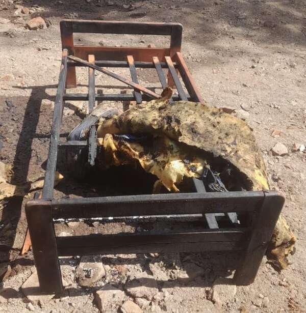 Detenido provocó incendio en el calabozo de una comisaría en Cambyretá - Policiales - ABC Color