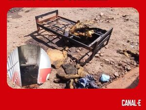 DETENIDO PROVOCÓ INCENDIO DENTRO DE UNA COMISARÍA