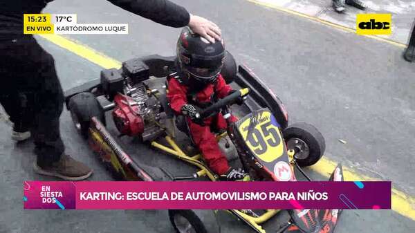 Video: escuela de automovilismo para niños - Ensiestados - ABC Color