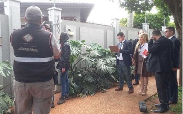 Fiscalía participó de inspección en casa del fallecido diputado Gomes