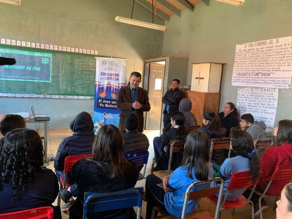 Educando en Justicia llega a la ciudad de Aba’i con su programa