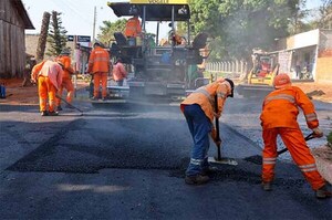 Itaipú inicia trabajos de pavimentación asfáltica en zona céntrica de Corpus Christi | DIARIO PRIMERA PLANA