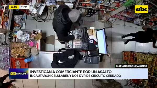 Mariano Roque Alonso: investigan a comerciante que estaría vinculado a un asalto - ABC Noticias - ABC Color