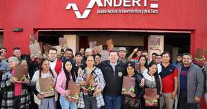 Diario HOY | Indert establece récord con la entrega de 6.502 títulos en un año