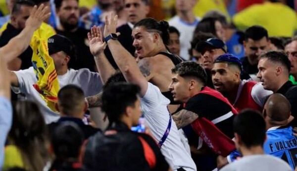 Conmebol sanciona a 11 futbolistas uruguayos tras los incidentes durante la Copa América - .::Agencia IP::.