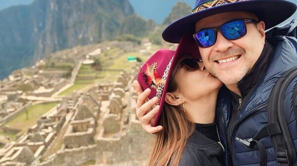 [GALERÍA] Oky el amor en el Machu Picchu para Roberto Pérez