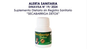 Dinavisa alerta sobre venta ilegal de suplementos dietarios