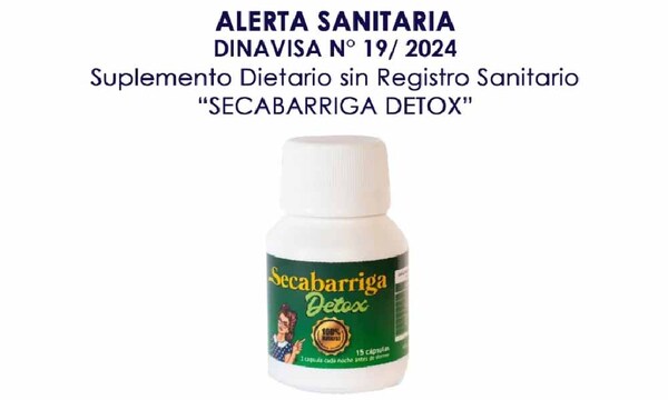 Dinavisa alerta sobre venta ilegal de suplementos dietarios – Prensa 5