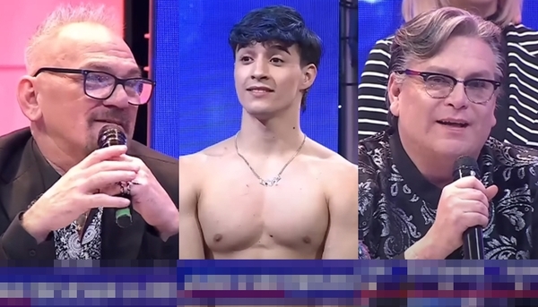 Luis Calderini y Mili Brítez reprobaron al "Funky Boy" - Teleshow