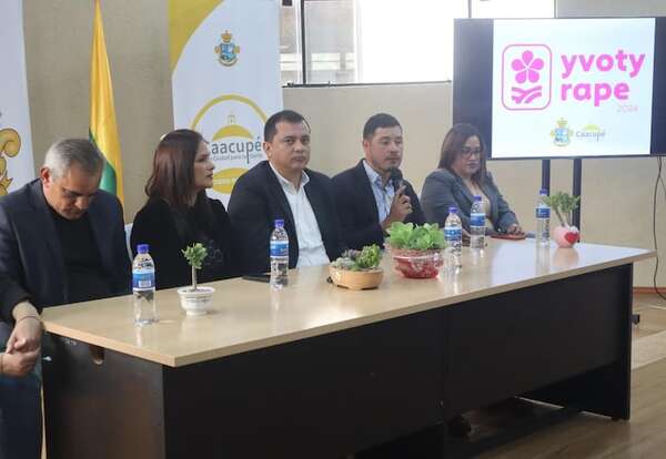 Lanzan la séptima edición de la expoferia Yvoty Rape - Nacionales - ABC Color