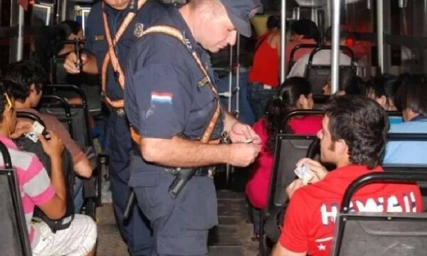 Policía controlará cédula y mochilas de pasajeros en los buses – Prensa 5