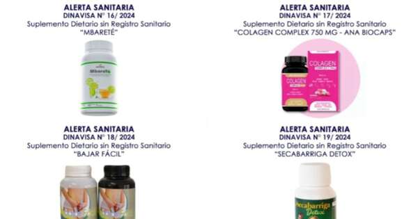 La Nación / Dinavisa emitió alertas por productos dietarios ofertados en redes sociales