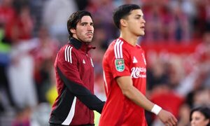 Ramón Sosa debuta de titular ante el Newcastle de Miguel Almirón