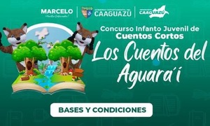 Gobernación de Caaguazú lanza concurso de cuentos cortos para niños y adolescentes - OviedoPress