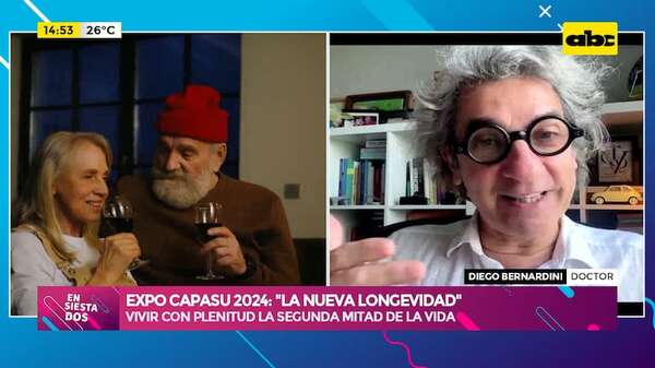 La nueva longevidad: disertante internacional de la Expo Capasu 2024 - Ensiestados - ABC Color