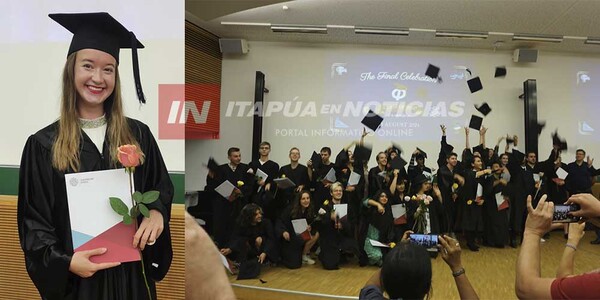 NATASHA HRYCAN ROBACHUK: "ME GRADUÉ EN FÍSICA PARA CUMPLIR LA PROMESA QUE LE HICE A MI PAPÁ" - Itapúa Noticias