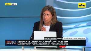 Video: ¿Por qué la defensa de Christian Chena accionará contra el JEM? - Mesa de Periodistas - ABC Color