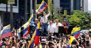 La Nación / “Indetenible”: oposición de Venezuela marcha contra reelección de Maduro