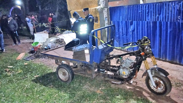 Jornalero muere al chocar contra muralla con su motocarro sin frenos - La Clave