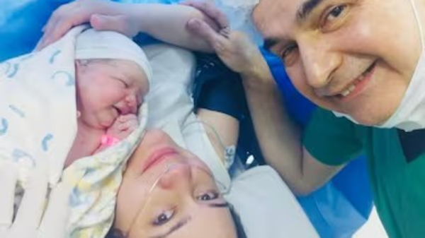¡Carlos Filizzola fue papá a los 65 años!