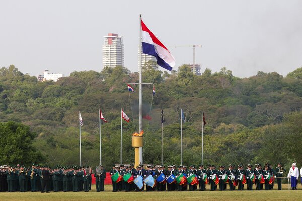 Las Fuerzas Armadas celebran 179 años de creación ratificando el compromiso con la soberanía paraguaya - .::Agencia IP::.