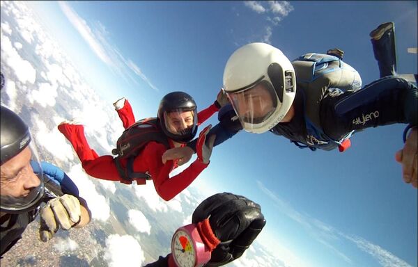 Mariana Gómez, the first Paraguayan skydiver in the Hall of Fame in the U.S. - .::Agencia IP::.