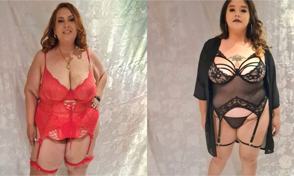 [GALERÍA] ¡Modelos de talla grande causan furor con sus fotos en lencería!