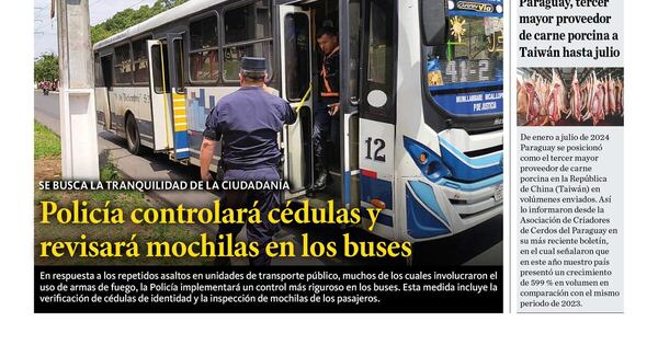 La Nación / LN PM: edición del 29 de agosto