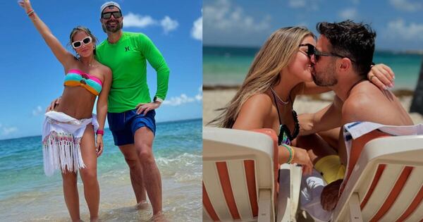 La Nación / ¡Maga Páez celebró 7.º aniversario de boda en isla caribeña!